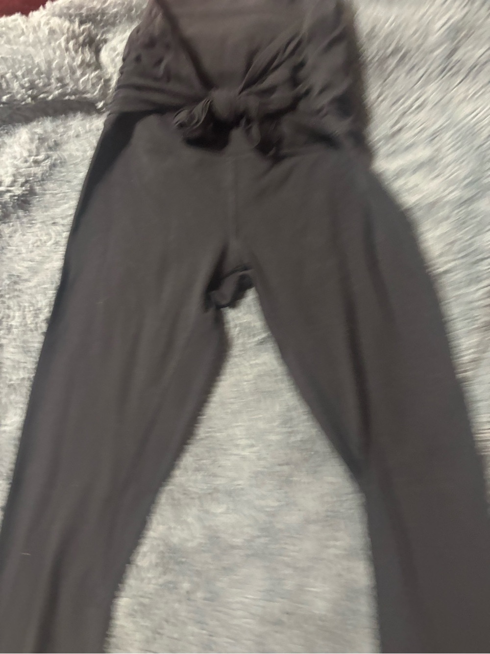 Lululemon High-Waist Black Leggings, size 4 - Picture 2 of 4